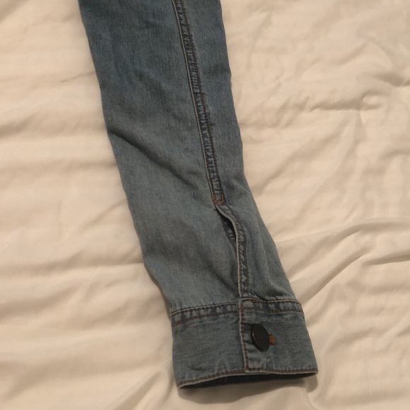 Talbots Vintage Lightweight Denim Jacket  Size 12 - Picture 8 of 10